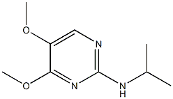 N-isopropyl-4,5-dimethoxy-2-pyrimidinamine Structure