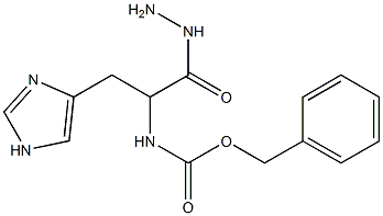  benzyl N-[2-hydrazino-1-(1H-imidazol-4-ylmethyl)-2-oxoethyl]carbamate