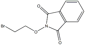 2-(2-bromoethoxy)-1H-isoindole-1,3(2H)-dione 化学構造式