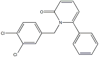 1-(3,4-dichlorobenzyl)-6-phenyl-2(1H)-pyridinone|