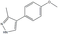 4-(4-methoxyphenyl)-3-methyl-1H-pyrazole Structure