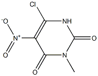 6-chloro-3-methyl-5-nitro-2,4(1H,3H)-pyrimidinedione|