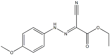  ethyl 2-cyano-2-[2-(4-methoxyphenyl)hydrazono]acetate