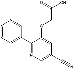 [(5-cyano-2,3'-bipyridin-6-yl)thio]acetic acid