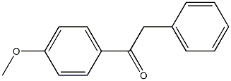 1-(4-methoxyphenyl)-2-phenylethan-1-one Structure