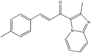 (E)-1-(2-methylimidazo[1,2-a]pyridin-3-yl)-3-(4-methylphenyl)-2-propen-1-one