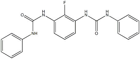 N-{3-[(anilinocarbonyl)amino]-2-fluorophenyl}-N'-phenylurea