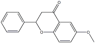  6-methoxy-2-phenylchroman-4-one