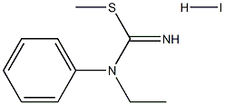 methyl (ethylanilino)methanimidothioate hydroiodide 结构式