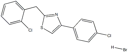 2-(2-chlorobenzyl)-4-(4-chlorophenyl)-1,3-thiazole hydrobromide