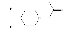 methyl 2-[4-(trifluoromethyl)piperidino]acetate