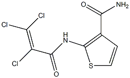  2-[(2,3,3-trichloroacryloyl)amino]thiophene-3-carboxamide