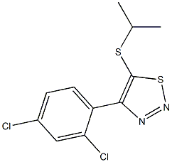 4-(2,4-dichlorophenyl)-5-(isopropylsulfanyl)-1,2,3-thiadiazole