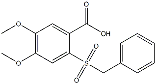 2-(benzylsulfonyl)-4,5-dimethoxybenzoic acid