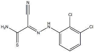 2-cyano-2-[2-(2,3-dichlorophenyl)hydrazono]ethanethioamide
