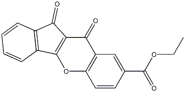  ethyl 10,11-dioxo-10,11-dihydroindeno[1,2-b]chromene-8-carboxylate