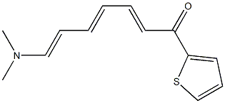 7-(dimethylamino)-1-(2-thienyl)hepta-2,4,6-trien-1-one