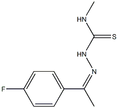 N1-methyl-2-[1-(4-fluorophenyl)ethylidene]hydrazine-1-carbothioamide