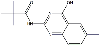 N1-(4-hydroxy-6-methylquinazolin-2-yl)-2,2-dimethylpropanamide|