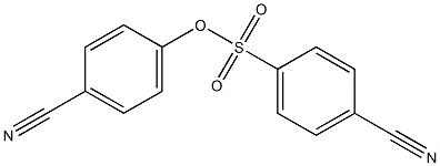 4-cyanophenyl 4-cyanobenzene-1-sulfonate