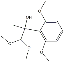 2-(2,6-dimethoxyphenyl)-1,1-dimethoxypropan-2-ol|