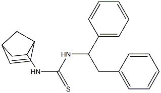N-bicyclo[2.2.1]hept-5-en-2-yl-N'-(1,2-diphenylethyl)thiourea