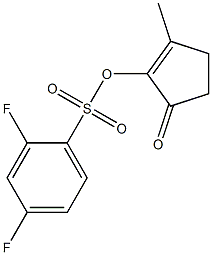 2-methyl-5-oxocyclopent-1-enyl 2,4-difluorobenzene-1-sulfonate