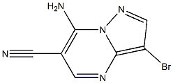 7-amino-3-bromopyrazolo[1,5-a]pyrimidine-6-carbonitrile