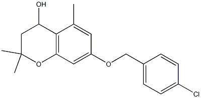 7-[(4-chlorobenzyl)oxy]-2,2,5-trimethylchroman-4-ol