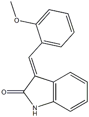 3-(2-methoxybenzylidene)indolin-2-one|