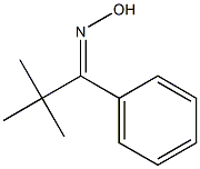 2,2-dimethyl-1-phenylpropan-1-one oxime Structure