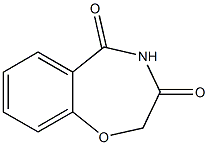 2,3,4,5-tetrahydro-1,4-benzoxazepine-3,5-dione Structure