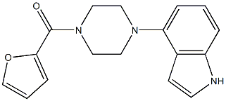 2-furyl[4-(1H-indol-4-yl)piperazino]methanone