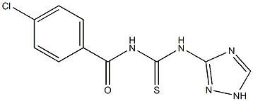  N-(4-chlorobenzoyl)-N'-(1H-1,2,4-triazol-3-yl)thiourea