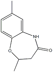 2,7-dimethyl-2,3,4,5-tetrahydro-1,5-benzoxazepin-4-one Structure