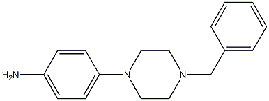 4-(4-benzylpiperazin-1-yl)aniline Structure