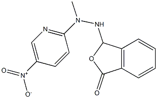 3-[2-methyl-2-(5-nitro-2-pyridyl)hydrazino]-1,3-dihydroisobenzofuran-1-one|