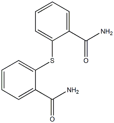 2-{[2-(aminocarbonyl)phenyl]thio}benzamide Structure