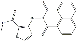 methyl 3-[(1,3-dioxo-2,3-dihydro-1H-benzo[de]isoquinolin-2-yl)amino]thiophene-2-carboxylate