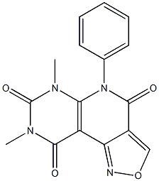 6,8-dimethyl-5-phenyl-4,5,6,7,8,9-hexahydroisoxazolo[3',4':4,5]pyrido[2,3-d]pyrimidine-4,7,9-trione|