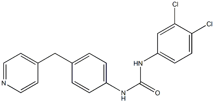  N-(3,4-dichlorophenyl)-N'-[4-(4-pyridinylmethyl)phenyl]urea