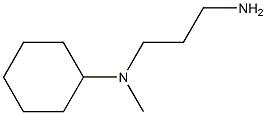 N1-Cyclohexyl-N1-methyl-1,3-propanediamine 结构式