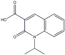  1-N-异丙基-2-氧代-喹啉-3-甲酸