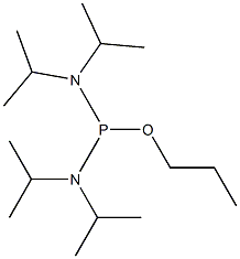 正丙基,N,N,N ',N '-四异丙基氨基磷酸盐,,结构式