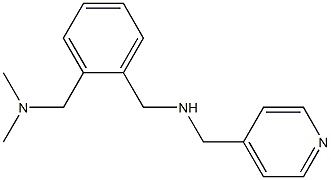 ({2-[(dimethylamino)methyl]phenyl}methyl)(pyridin-4-ylmethyl)amine