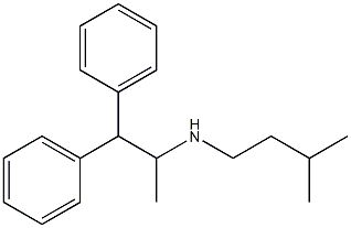 (1,1-diphenylpropan-2-yl)(3-methylbutyl)amine