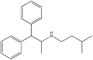  (1,1-diphenylpropan-2-yl)(3-methylbutyl)amine