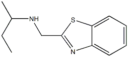 (1,3-benzothiazol-2-ylmethyl)(butan-2-yl)amine Struktur