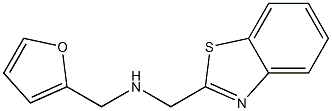 (1,3-benzothiazol-2-ylmethyl)(furan-2-ylmethyl)amine