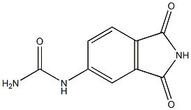 (1,3-dioxo-2,3-dihydro-1H-isoindol-5-yl)urea 结构式